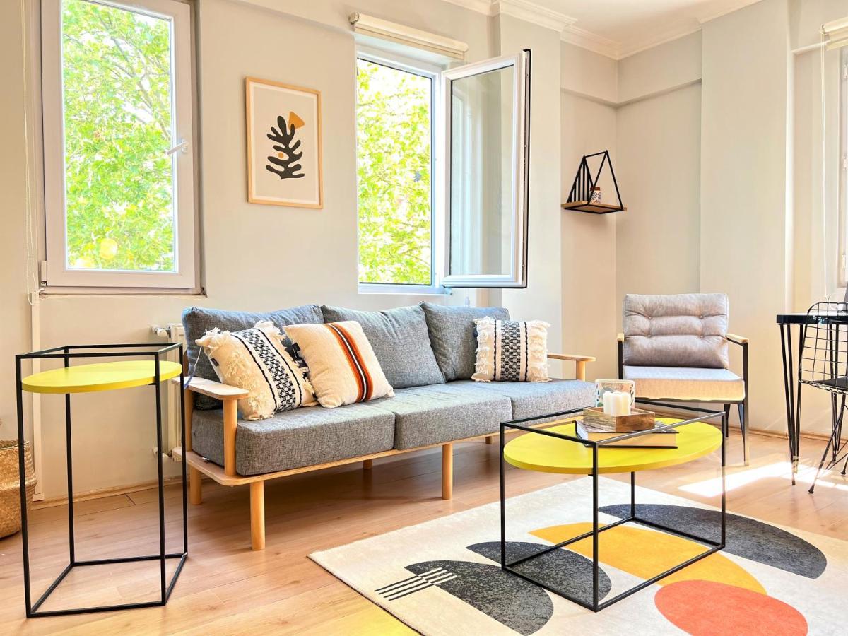 Wonder Homes- Cozy Flat, 2Br, Terrace, Cihangir, Frz3 Стамбул Экстерьер фото