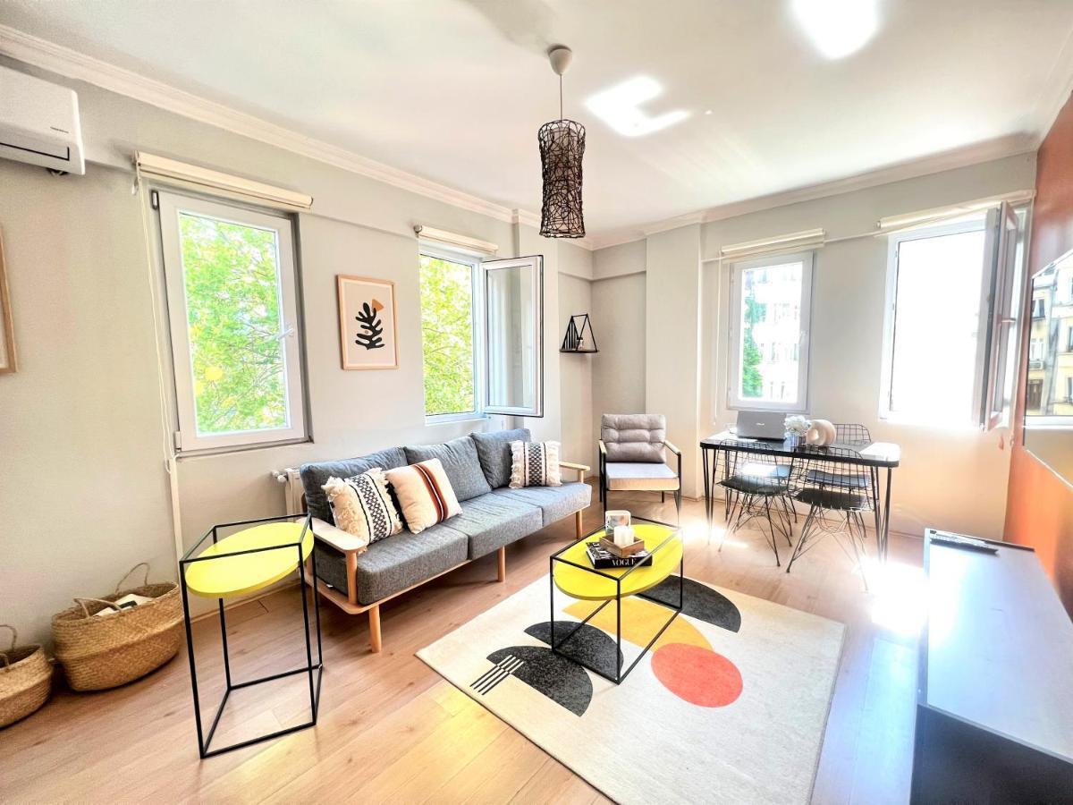 Wonder Homes- Cozy Flat, 2Br, Terrace, Cihangir, Frz3 Стамбул Экстерьер фото
